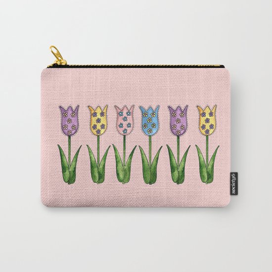 Tulip Row Carry-All Pouch