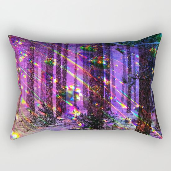 Christmas Lights Rectangular Pillow