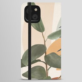 Sunset Flora 03 iPhone Wallet Case