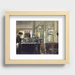 Bon Bock Cafe Recessed Framed Print