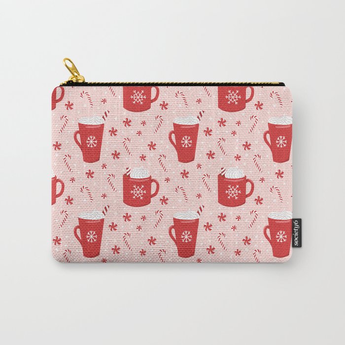 Peppermint Mocha Carry-All Pouch