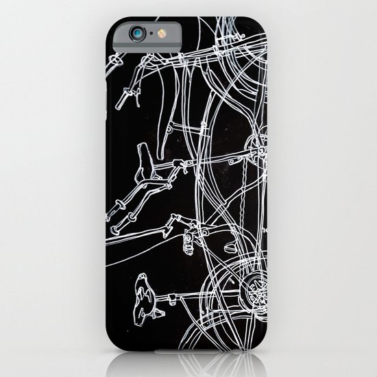 White bikes iPhone & iPod Case