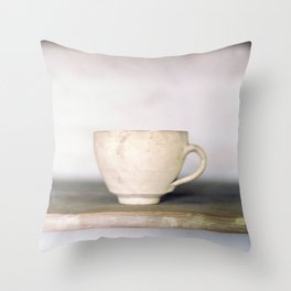 cup of kindness Throw Pillow
