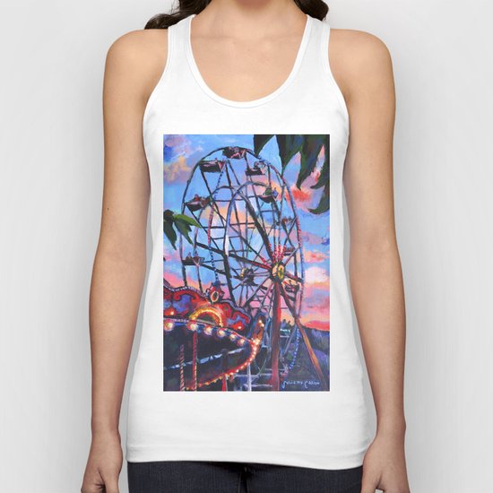 Ferris Wheel Unisex Tank Top