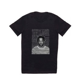Kendrick Lamar quote print / poster hand drawn type / typography T Shirt