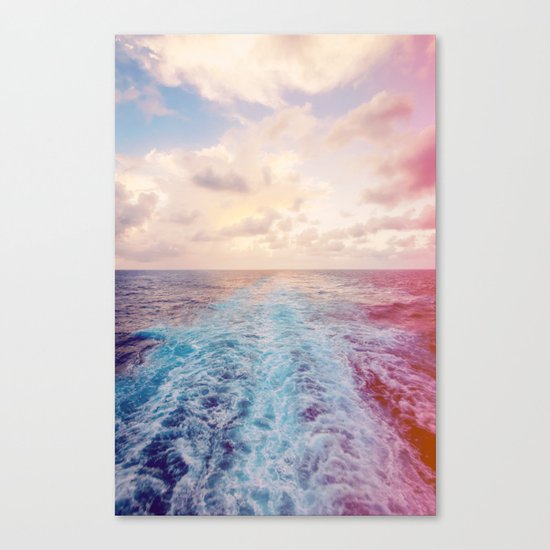 Sea Tracks Canvas Print