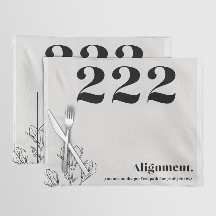 Alignment Placemat