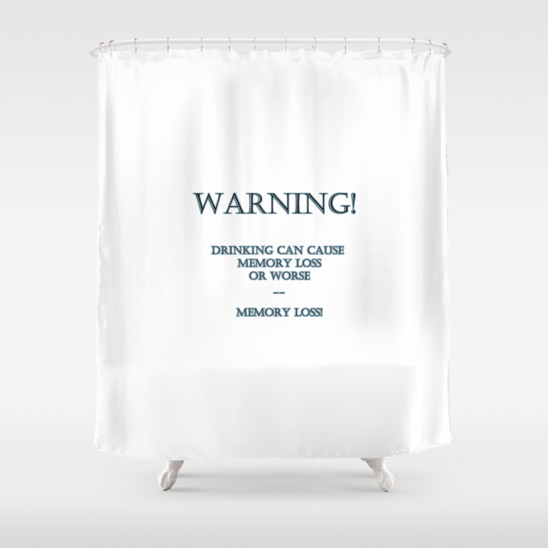 Elephant Shower Curtain Funny Humor Design Print for Bathroom 