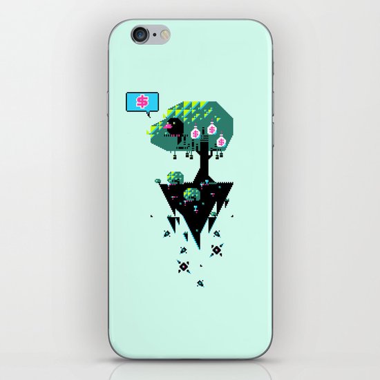 Greedy Grackle iPhone & iPod Skin