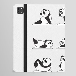 Panda Yoga iPad Folio Case