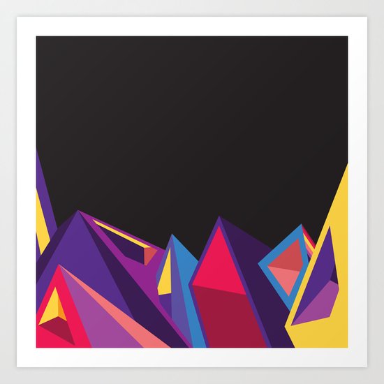 Geometry Art Print