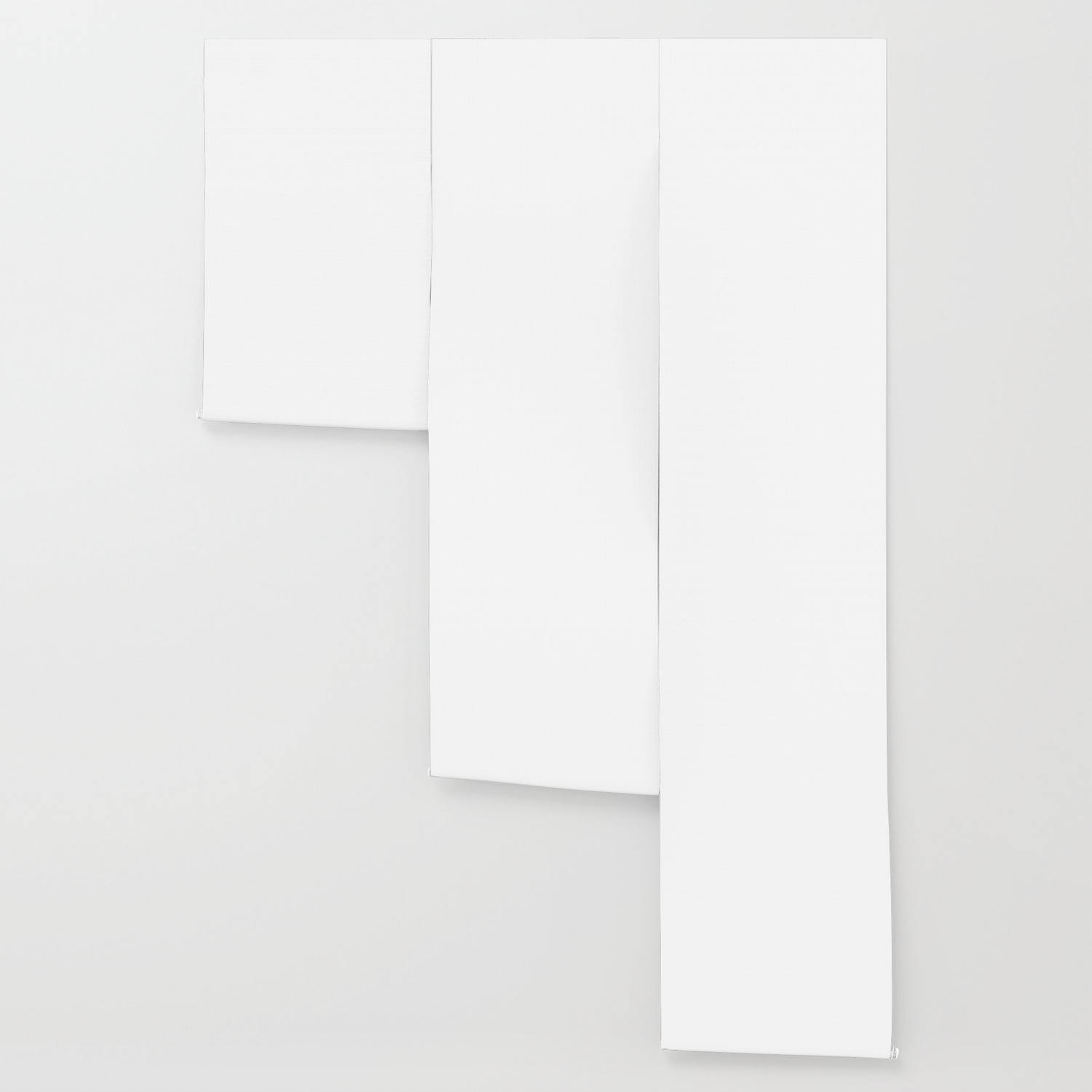 Plain White Simple Solid Color All Over Print Wallpaper By