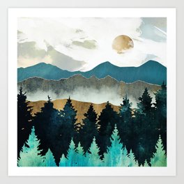 Forest Mist - Custom Horizontal Art Print