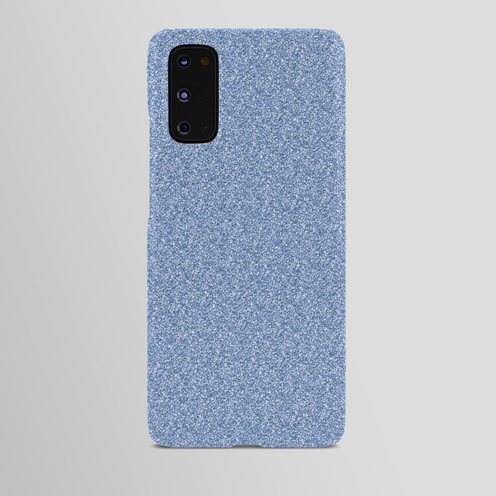 Blue Glitter Android Case