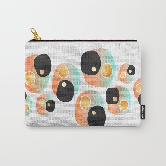 Tropical Pebbles Carry-All Pouch