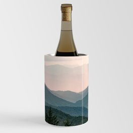 Smoky Mountain Pastel Sunset Wine Chiller