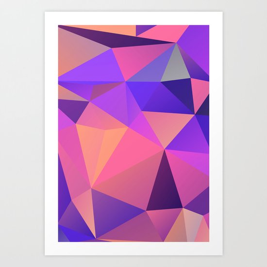 Geometric XX Art Print