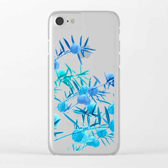 floral notes Clear iPhone Case