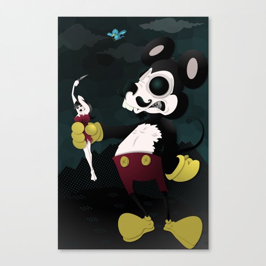 el secuestro Canvas Print