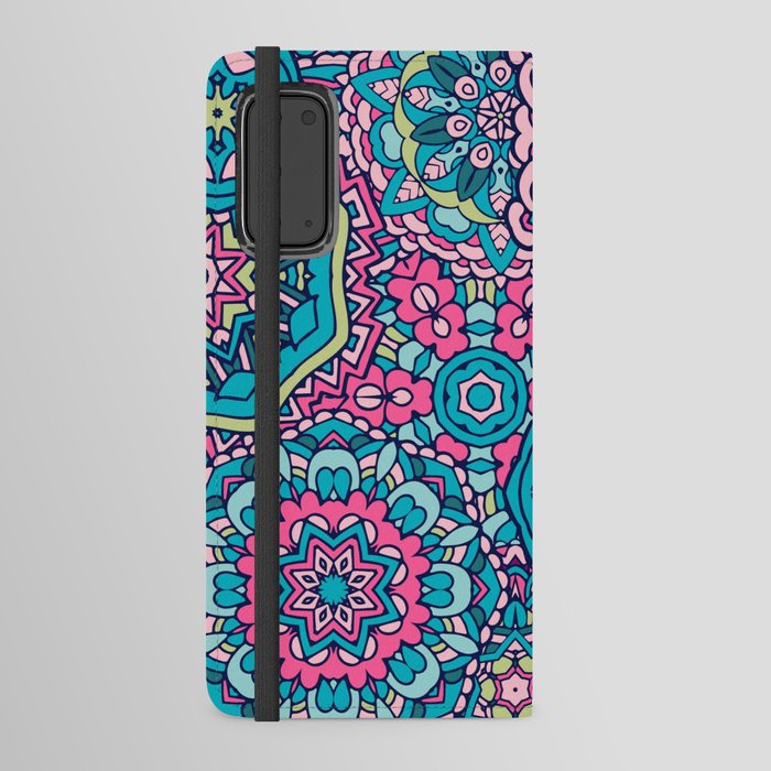 Fantasy Flowers Android Wallet Case