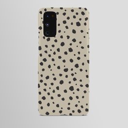 Spots Animal Print Beige Android Case