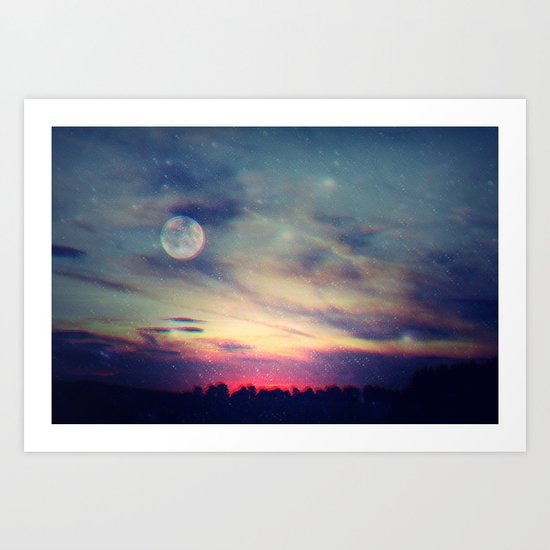 Anything could happen Art Print