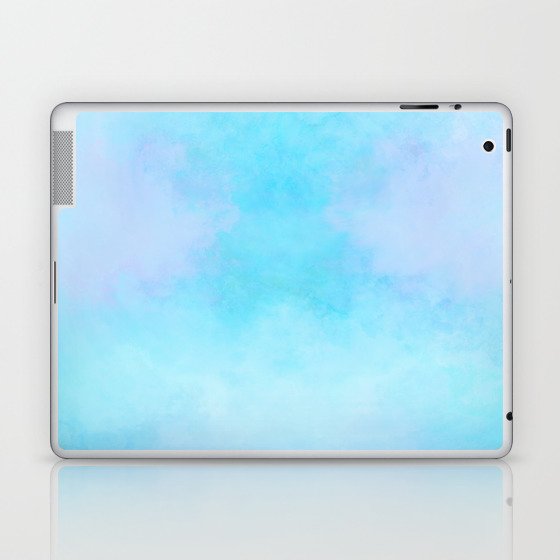 Soft lavender blue sky Laptop & iPad Skin