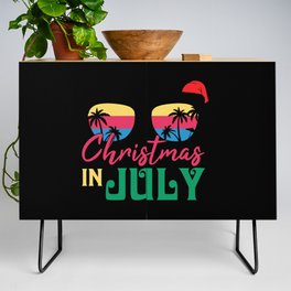 Christmas In July Sunglasses Credenza