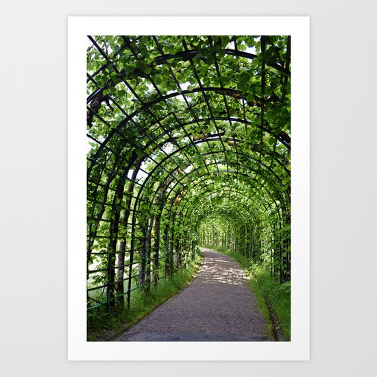 Walkway Art Print