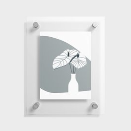 Abstract Plant In Vase 1 Floating Acrylic Print