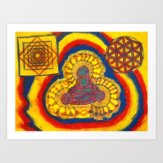 Namaste~ Ver.2 Art Print