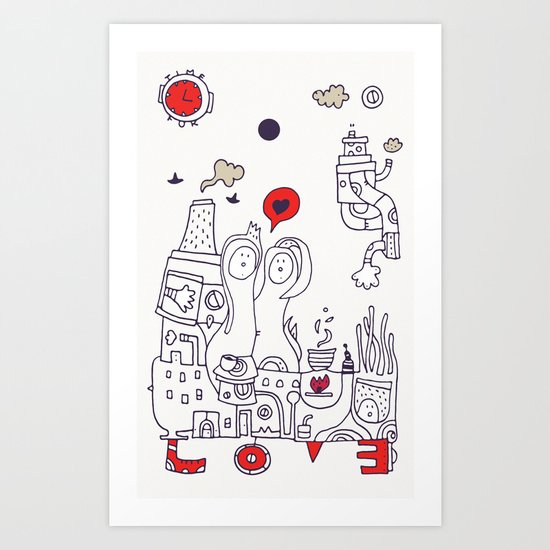 Time for Love Art Print