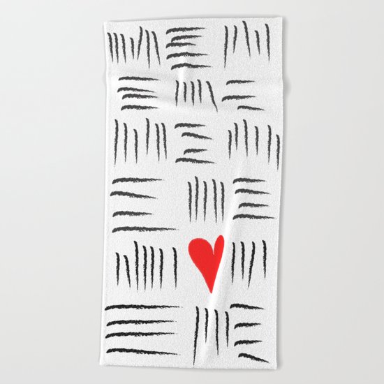 L O V E Beach Towel