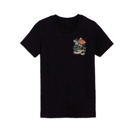 Swimming Fantail Kids T Shirt