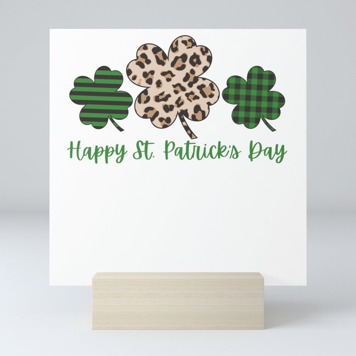 Happy St. Patrick's Day Mini Art Print