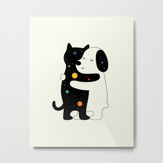 Universal Language Metal Print