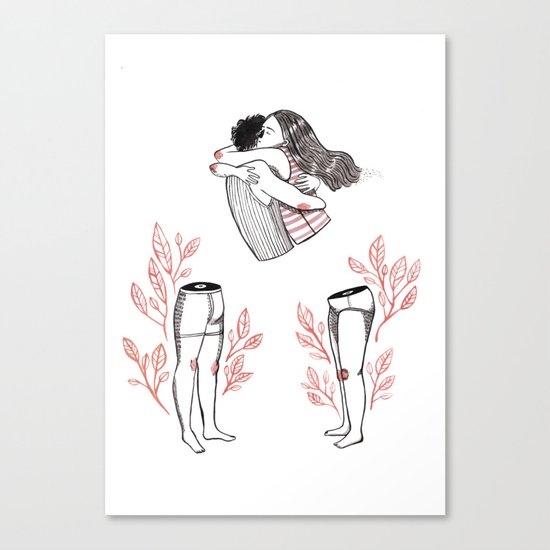 We should be together Canvas Print