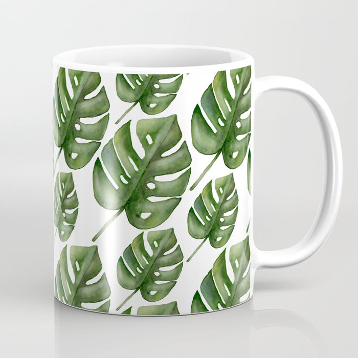Monstera leaves Coffee Mug