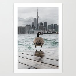 Goose Booty Art Print