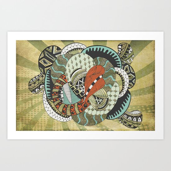 Petal Art Print
