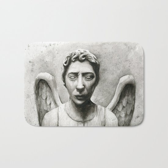 Weeping Angel Bath Mat