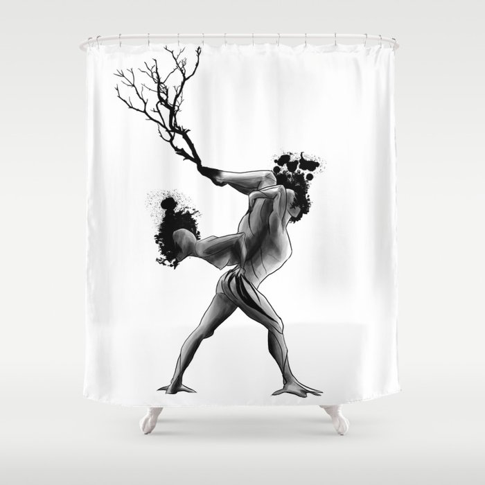 Dependence Shower Curtain