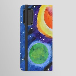 Galaxy Portrait Android Wallet Case