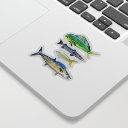 Caribbean Fish Sticker