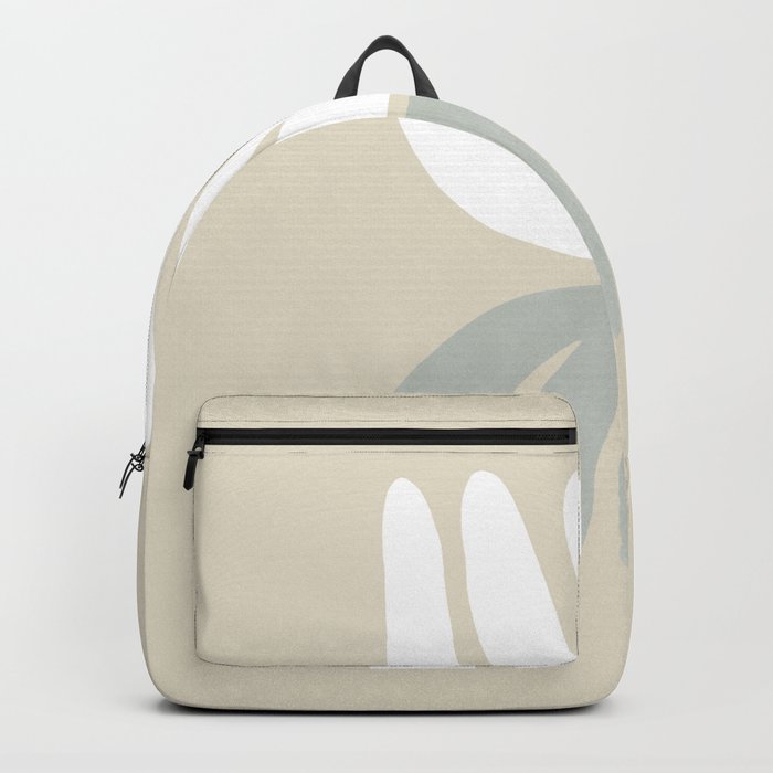 Modern Coral NO.1 | Sage Green Backpack