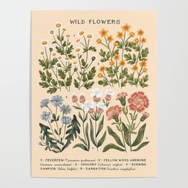 Wild Flowers vol 3 Bright3574483 Poster