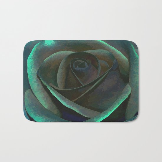 Northern Lights Rose Bath Mat