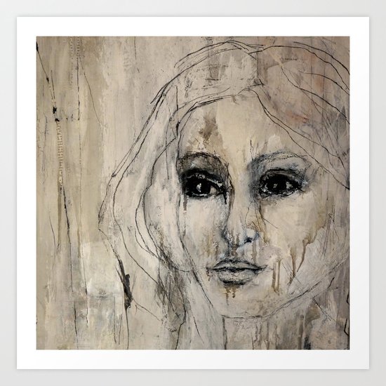 look forward Art Print