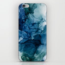 'Before Our Eyes Fluid' Abstract Painting iPhone Skin