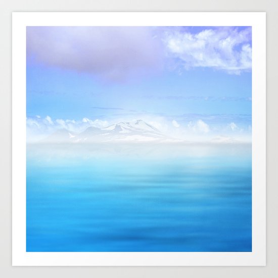 Pastel vibes 44 Art Print